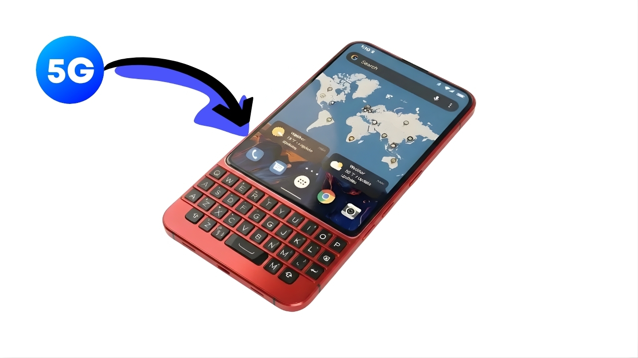 BlackBerry Fold Revealed – 5G Foldable with 7000mAh Battery at Budget Price